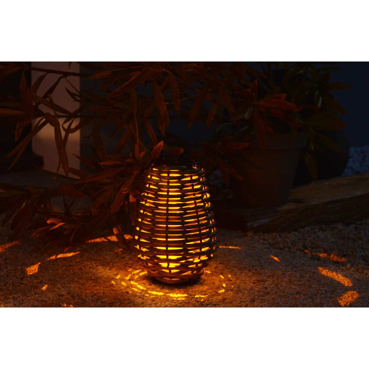 Lanterne solaire tressée Aretha - Orium