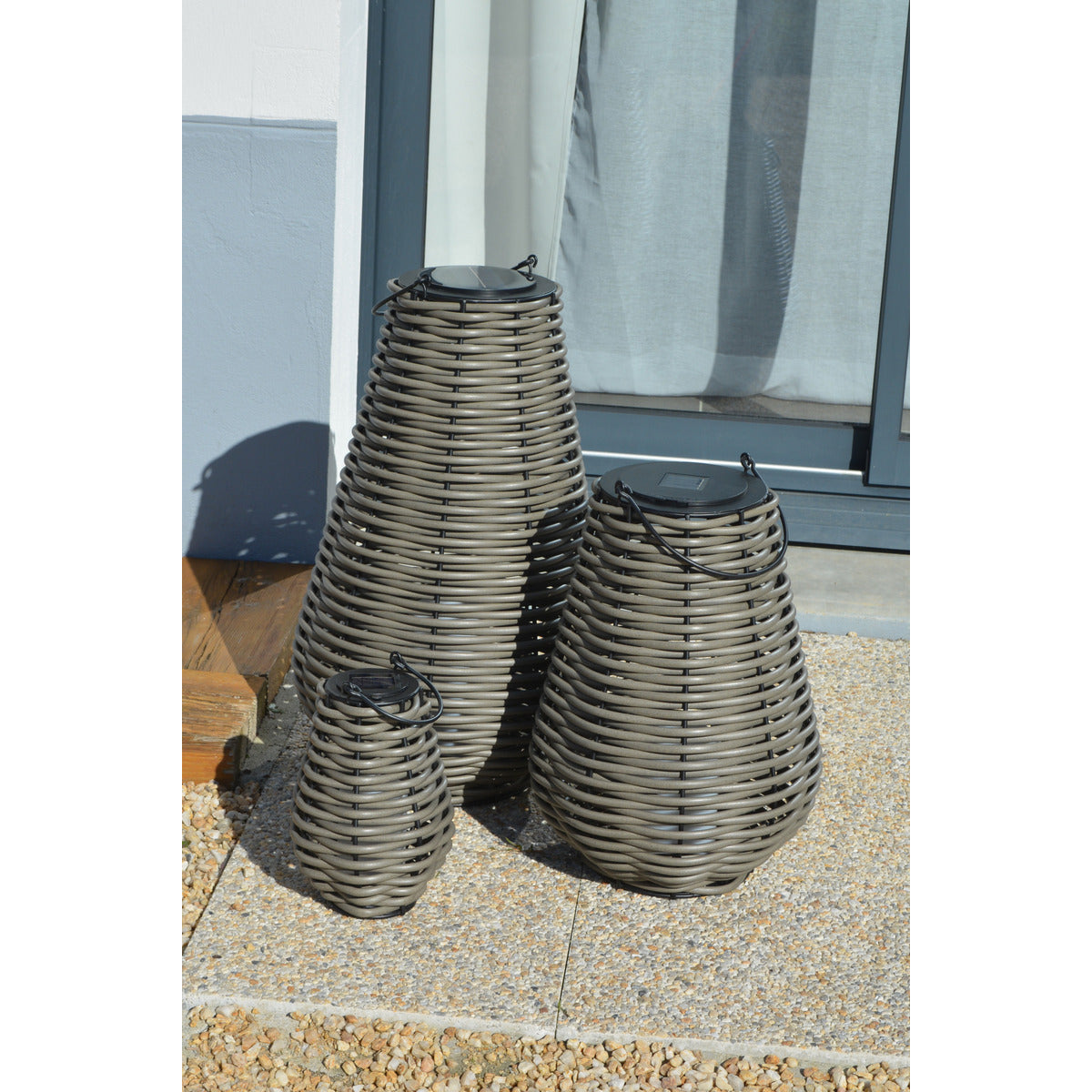 Lanterne solaire tressée Aretha - Orium