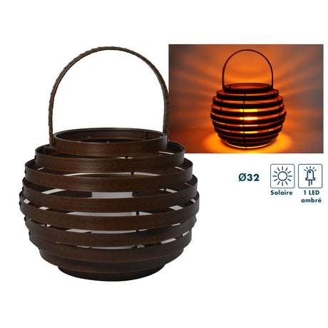 Lanterne solaire Honey h25cm - Orium
