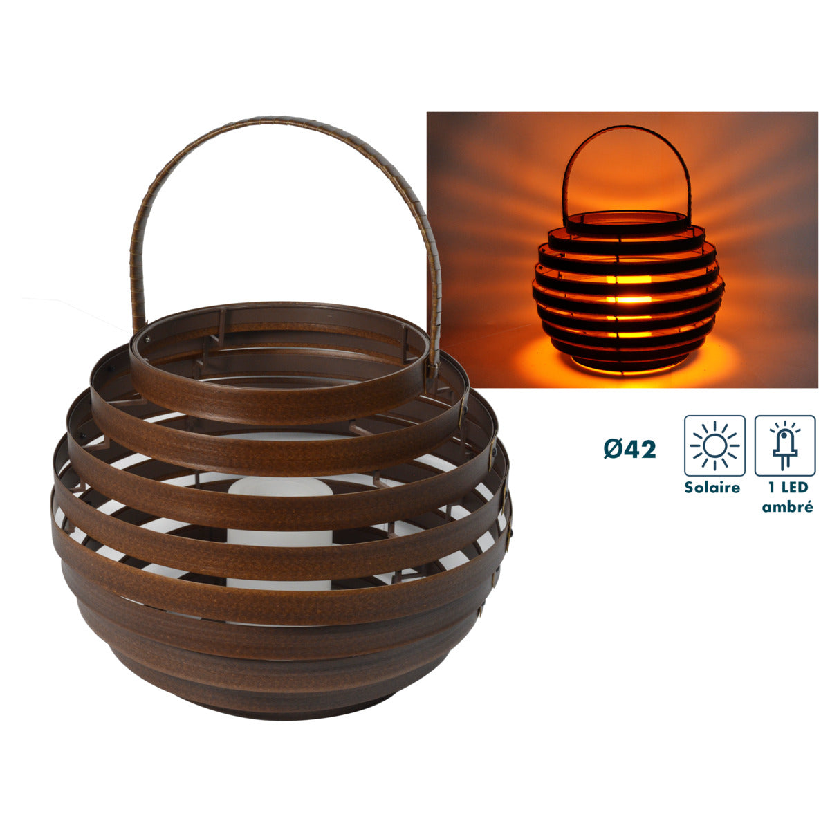 Lanterne solaire Honey - Orium