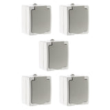 Prise 2P+T saillie raccordement rapide - Zenitech