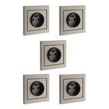 Prise 2P+T Art'Flat inox brossé - Zenitech