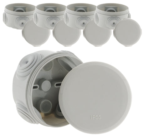 Boîte de dérivation IP55 - Ø70x35mm - Zenitech