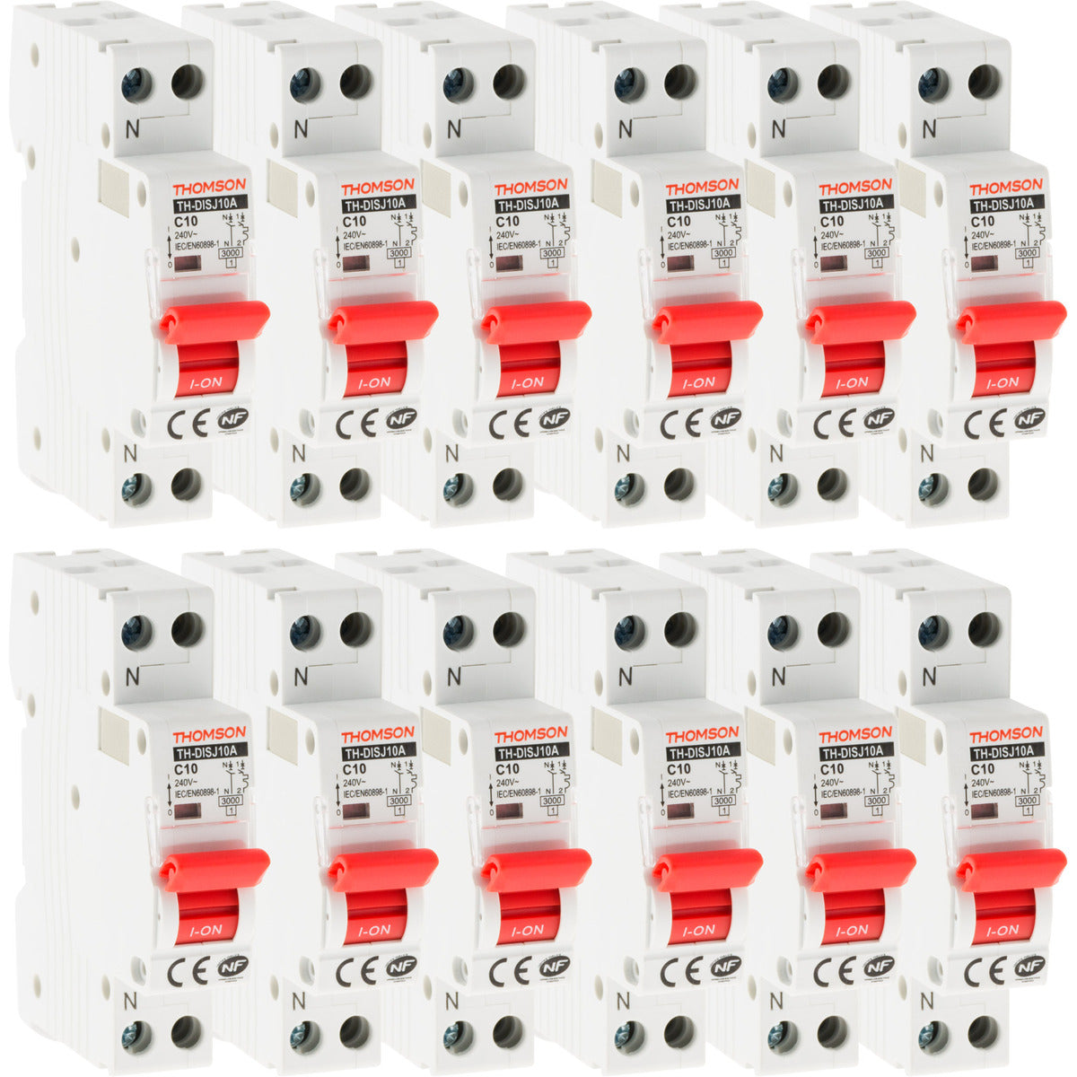 Disjoncteur à vis PH+N - 4,5KA - Thomson