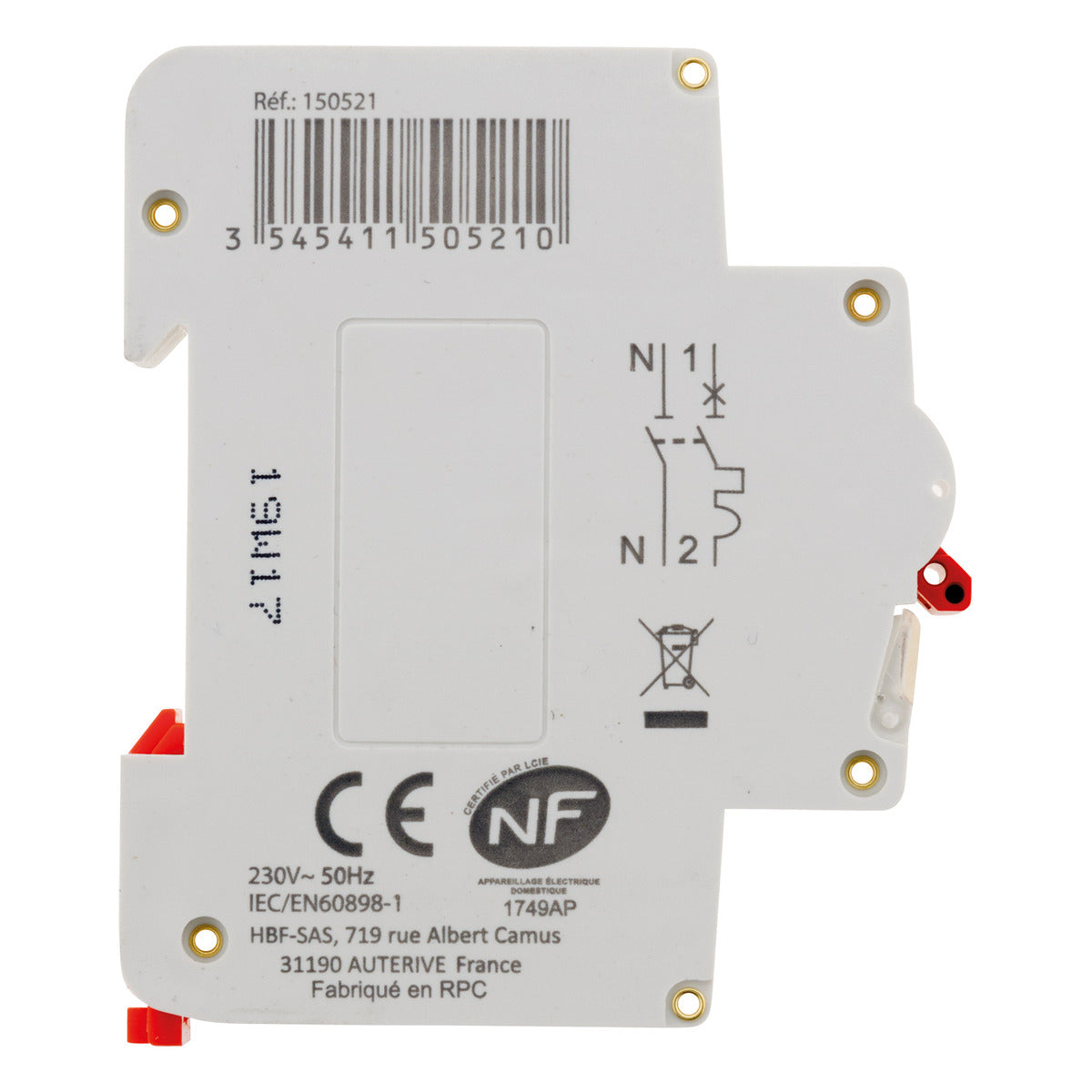 Disjoncteur à vis PH+N - 4,5KA - Thomson