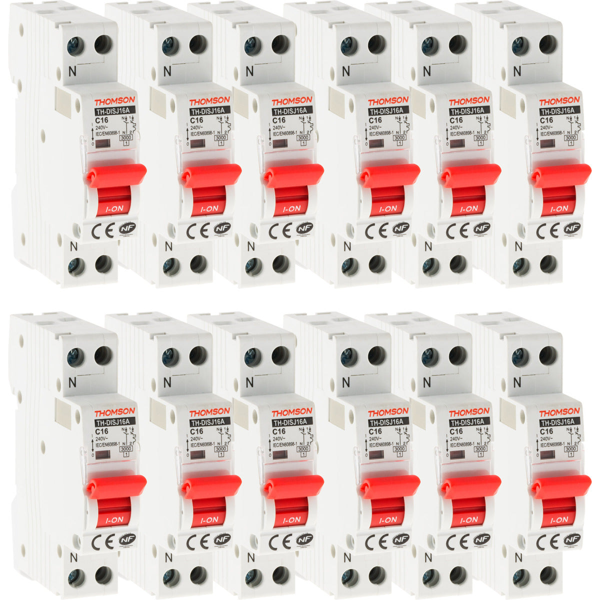 Disjoncteur à vis PH+N - 4,5KA - Thomson