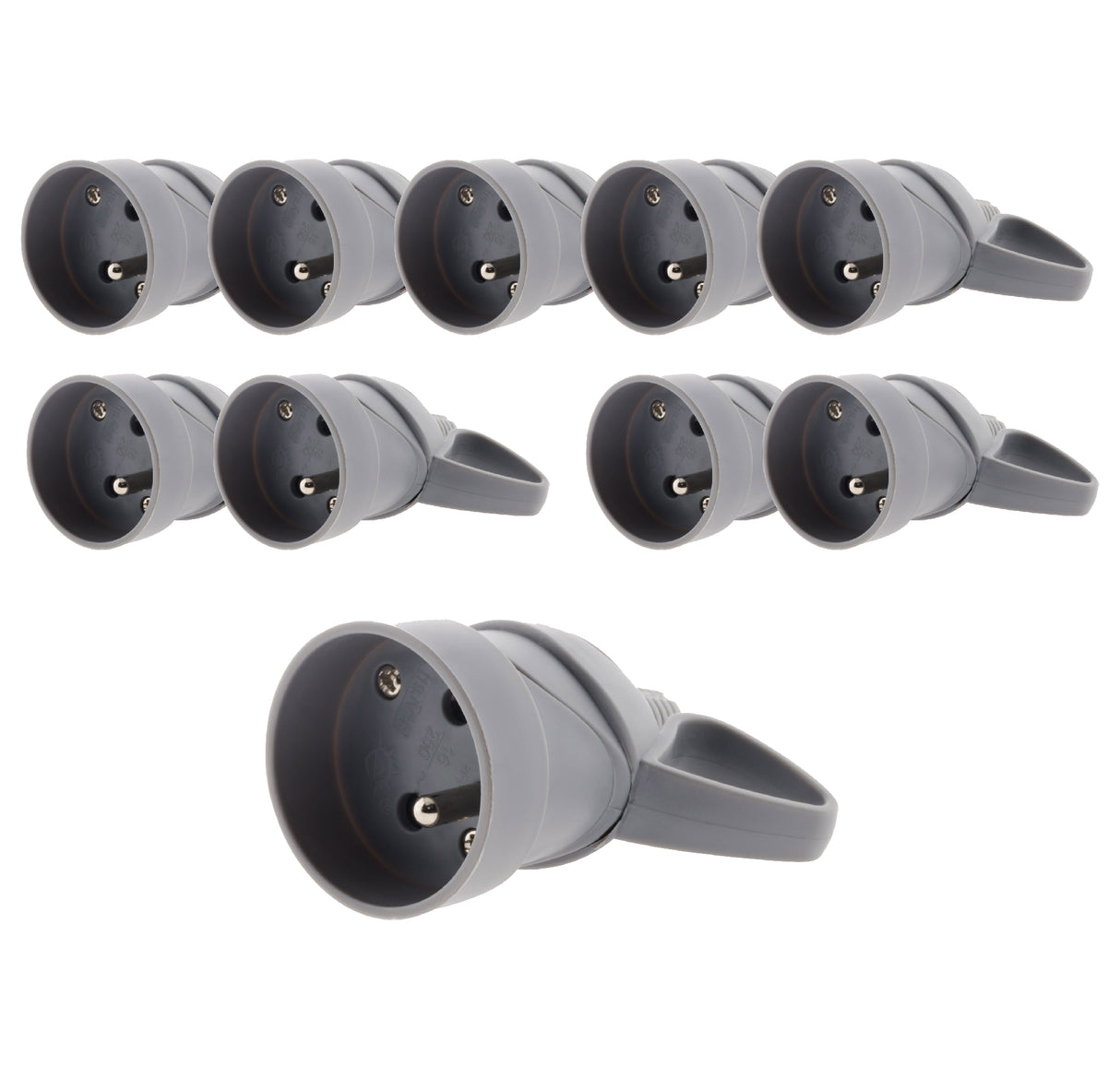 Fiche femelle anneau 16A 2P+T - Zenitech