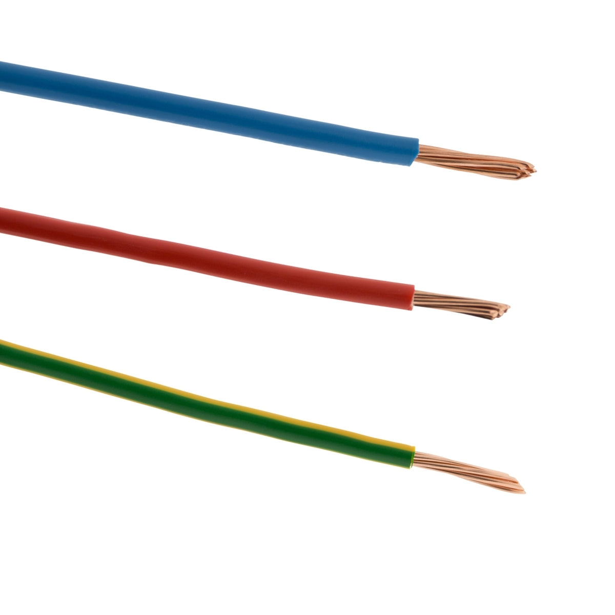 Set de 3 câbles électriques H07V-R 6mm² - Zenitech