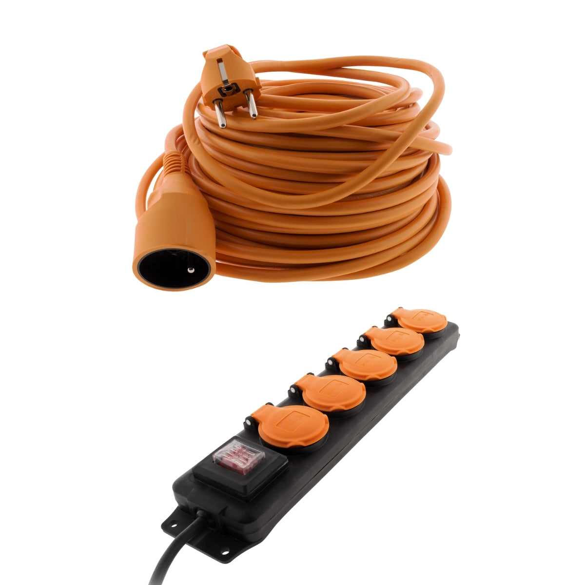 Prolongateur 25m + bloc étanche extérieur IP44 - Zenitech