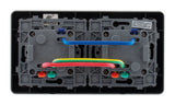 Set de 3 prises 2P+T simple, double et triple - Zenitech