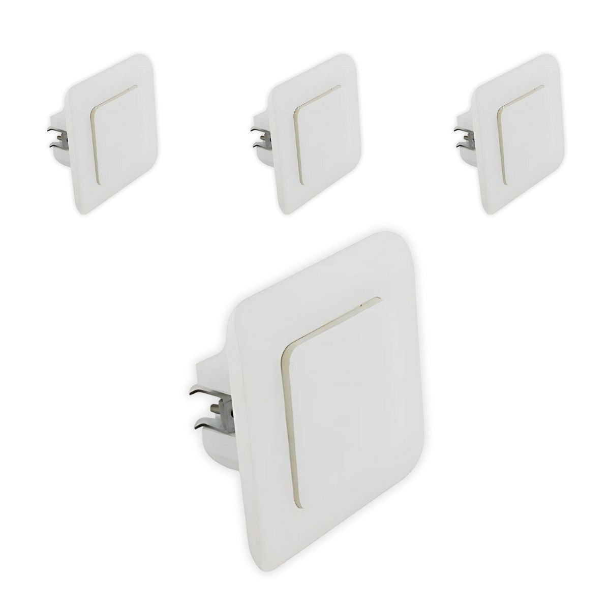 Lot de 4 interrupteurs connectés Wi-Fi REV LIGHT - 200W - Blanc - Chacon