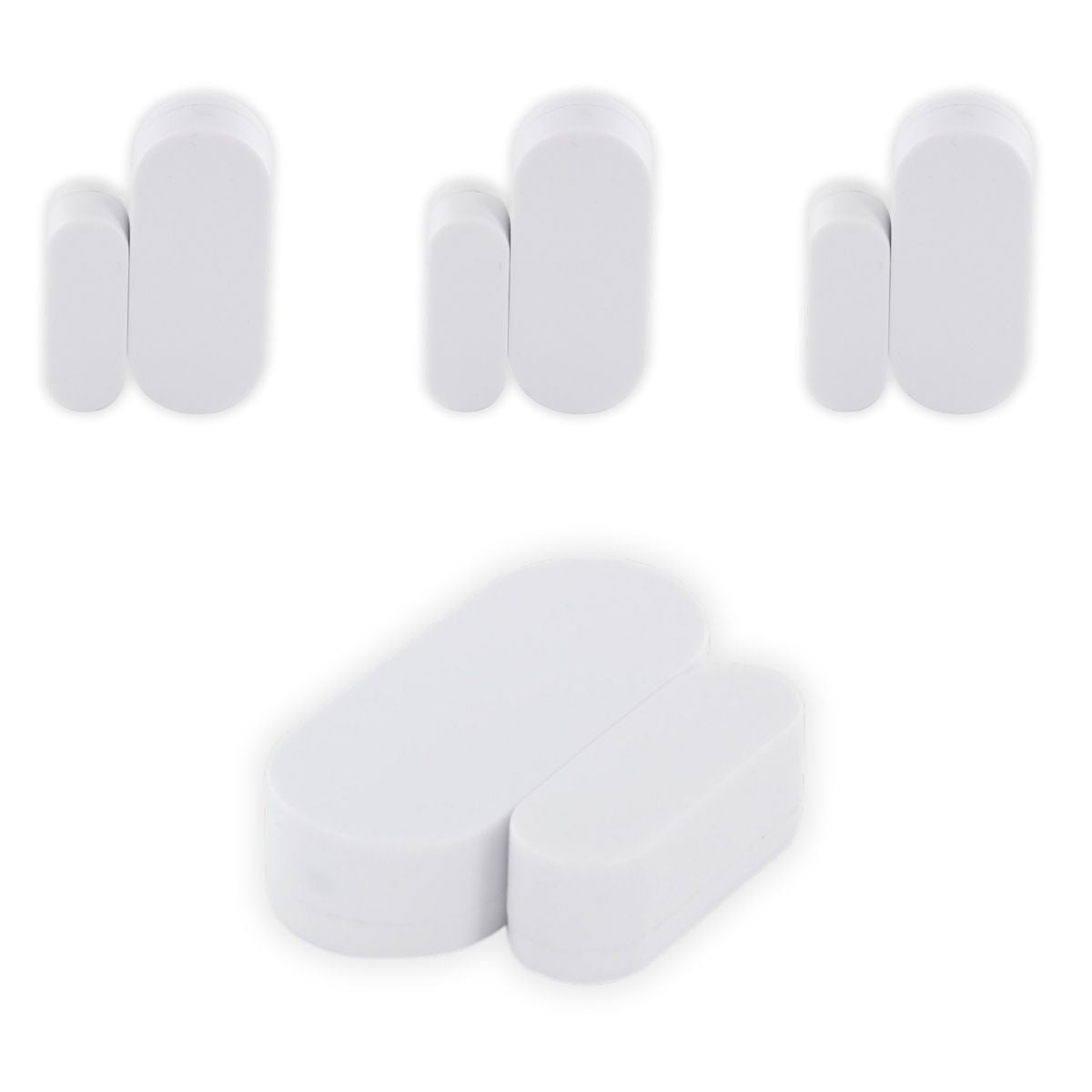 Mini détecteur d'ouverture de porte - IP20 - blanc - DiO