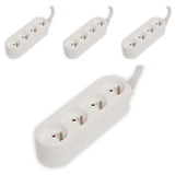 Bloc multiprise 4x16A - 3500W - 1,5/3/5 m - Chacon