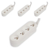 Bloc multiprise 4x16A - 3500W - 1,5/3/5 m - Chacon