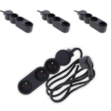 Lot de 4 multiprises Home 3 prises 16A 2P+T - Zenitech