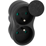 Lot de 10 biplites recyclées bioplastique - 2x16A - Zenitech