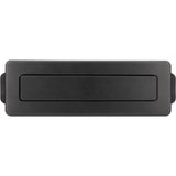 Lot de 3 blocs multiprises encastrables 3x16A 2P+T avec 2 ports USB - Noir - Otio