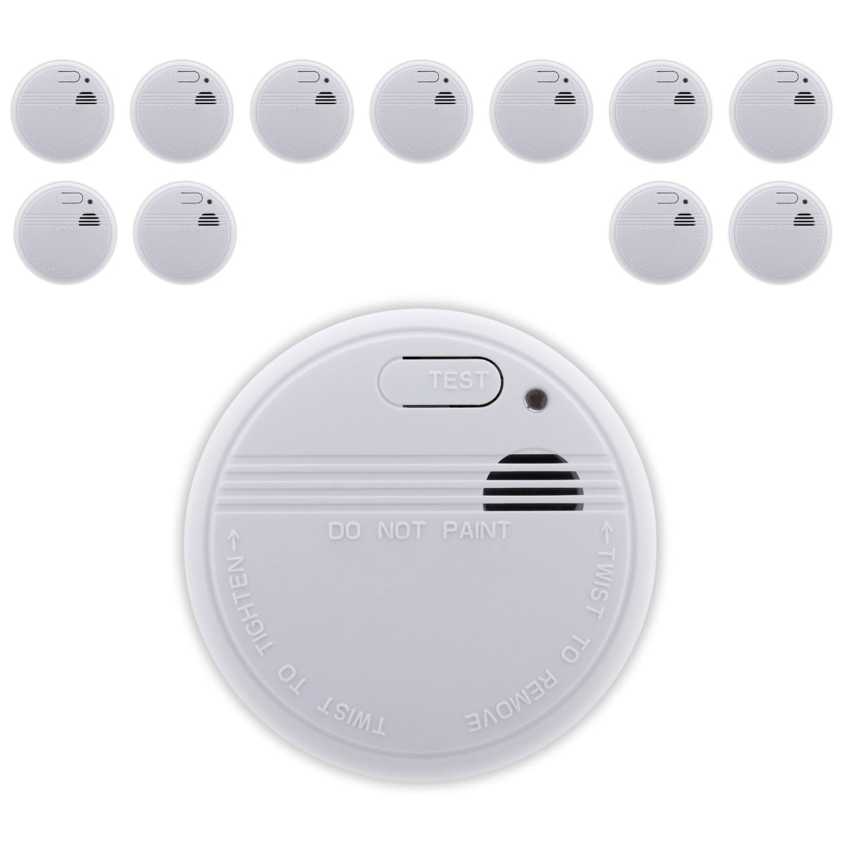 Détecteur de fumée autonomie 3 ans + pile - Otio