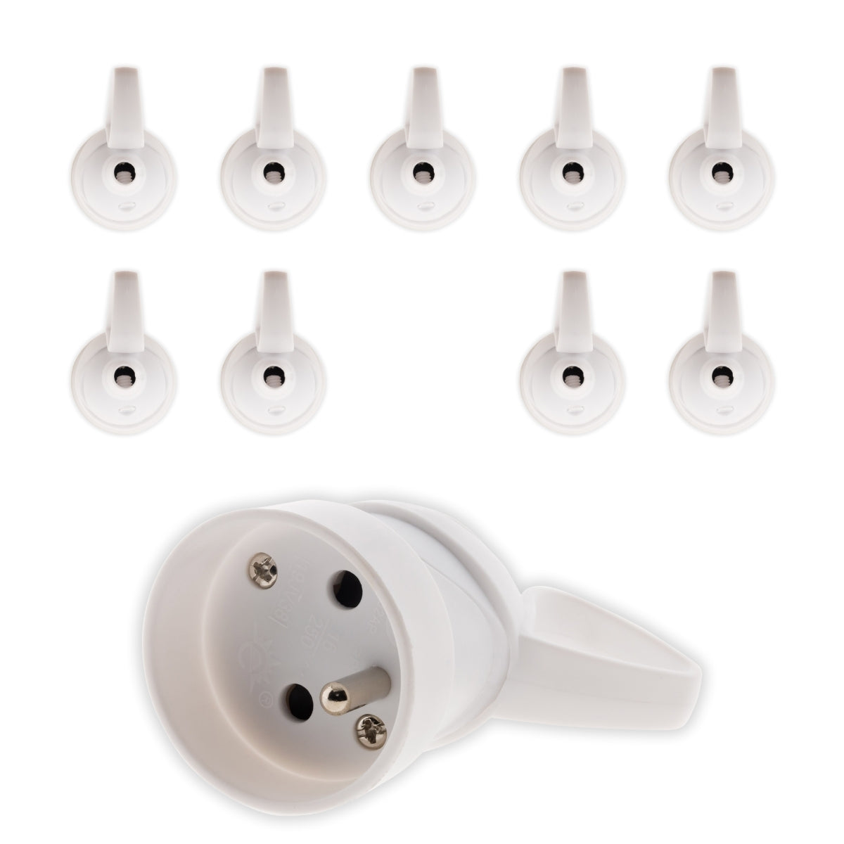 Fiche femelle anneau 16A 2P+T - Zenitech