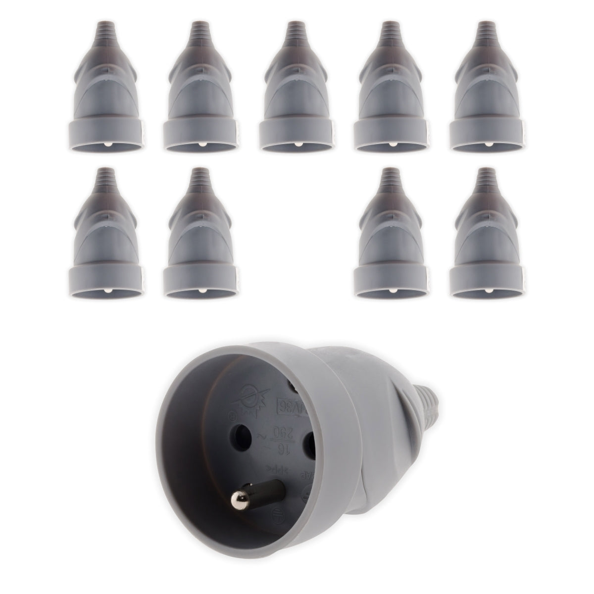 Fiche femelle 16A 2P+T - Zenitech