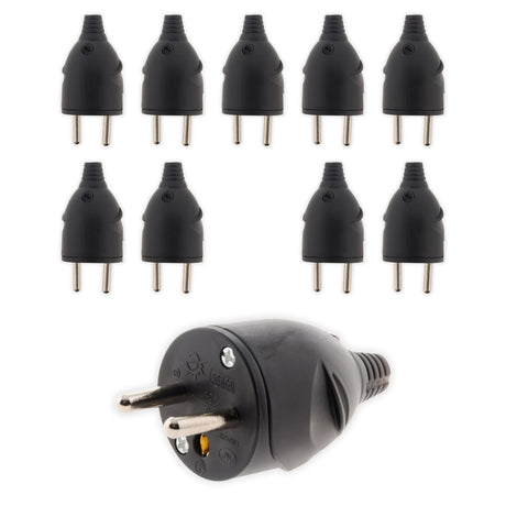 Fiche mâle 16A 2P+T - Zenitech