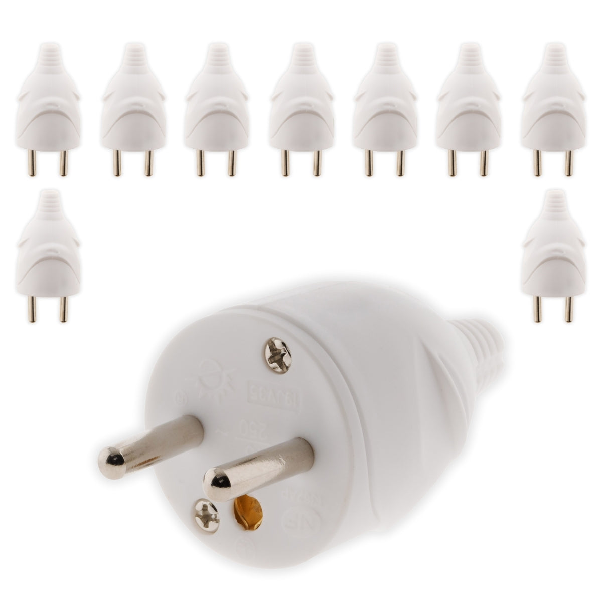 Fiche mâle 16A 2P+T - Zenitech