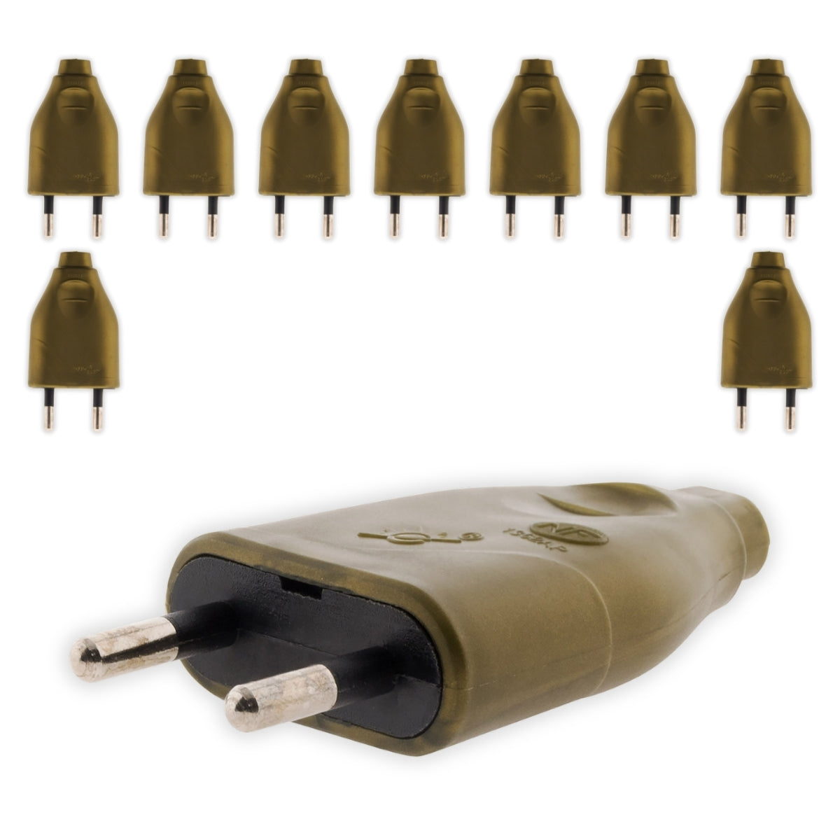 Fiche mâle 2P 6A - Zenitech