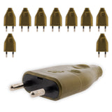 Fiche mâle 2P 6A - Zenitech