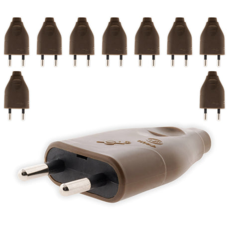 Fiche mâle 2P 6A - Zenitech