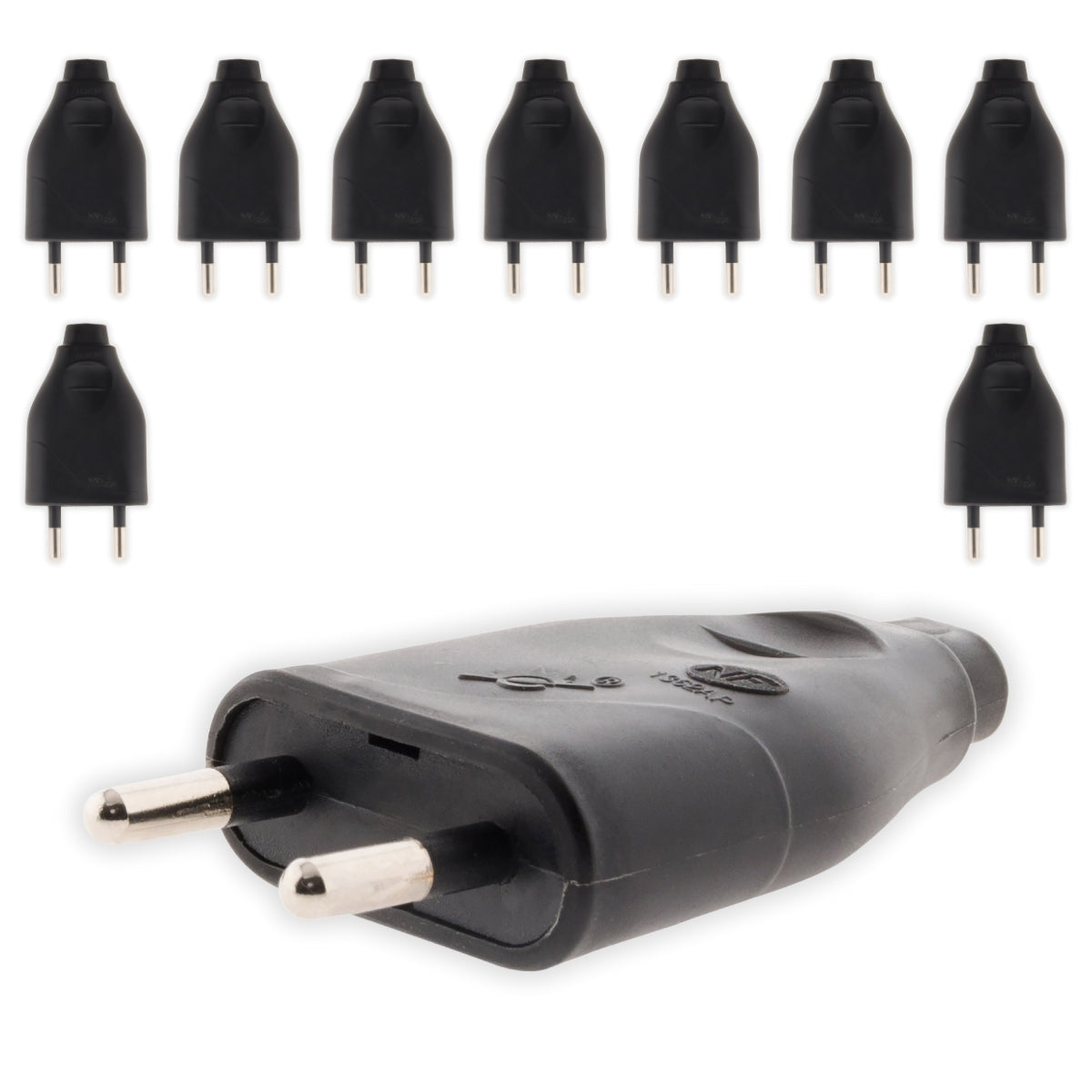 Fiche mâle 2P 6A - Zenitech