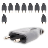 Fiche mâle 2P 6A latérale - Zenitech