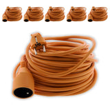 Prolongateur jardin 16A HO5VV-F 3G1,5 2P+T - orange - Zenitech