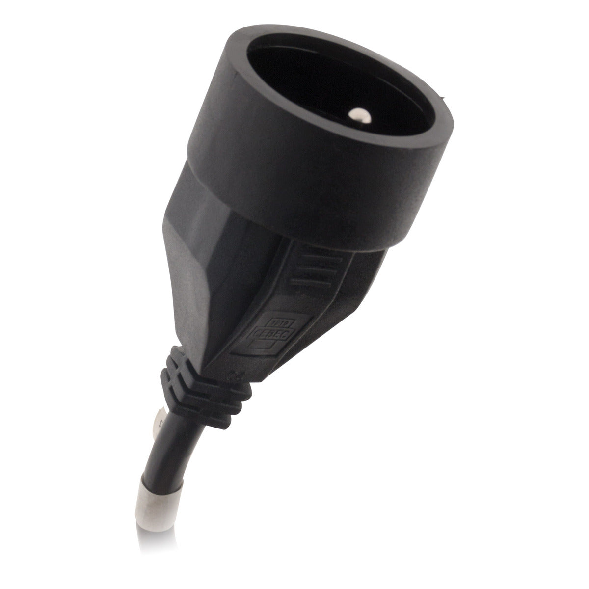 Lot de 5 prolongateurs 16A HO5VV-F 3G1,5mm² - Noir 3m - Zenitech