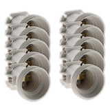 Lot de douilles de chantier E27 sans bague - Zenitech