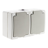 Prise 2P+T saillie raccordement rapide - Zenitech