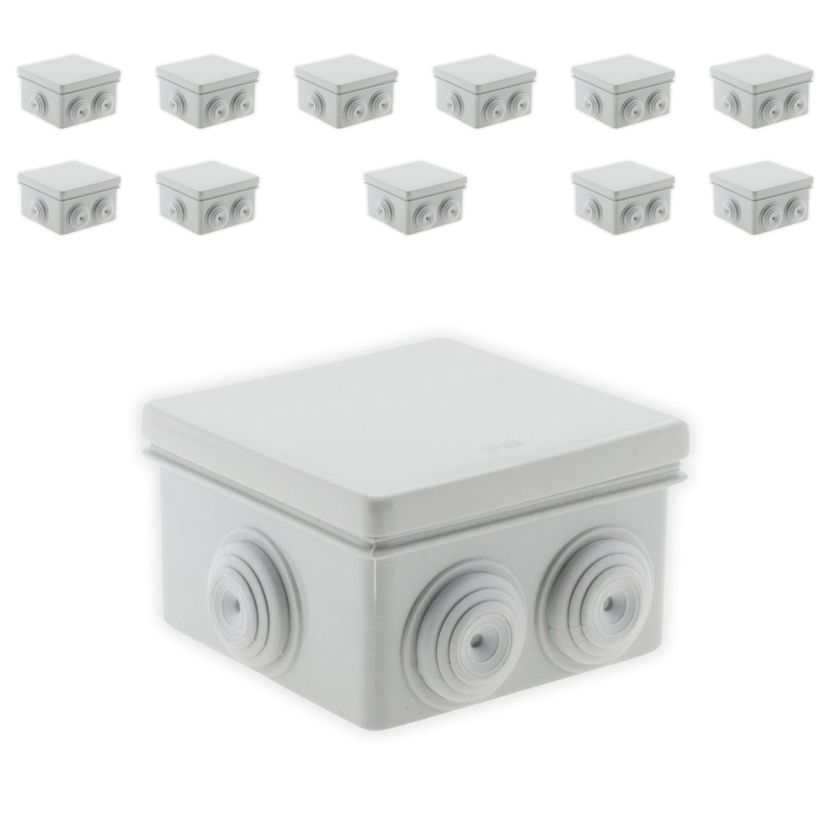 Boîtes étanches carrées 80x80x40 - Zenitech