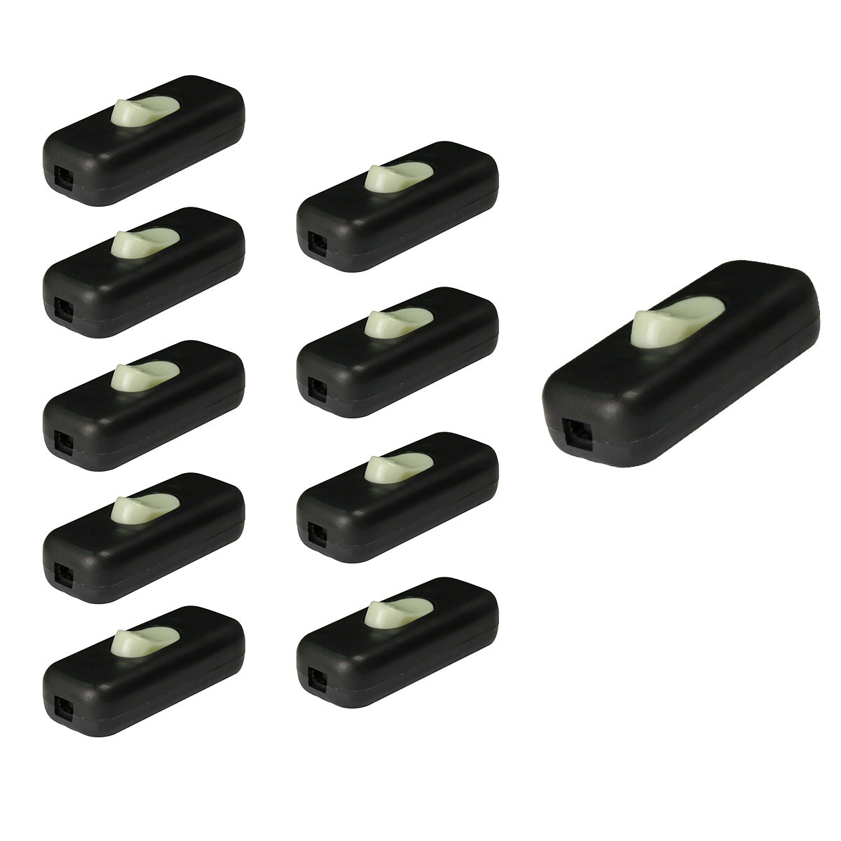 Interrupteur 2A bipolaire luminescent - Zenitech