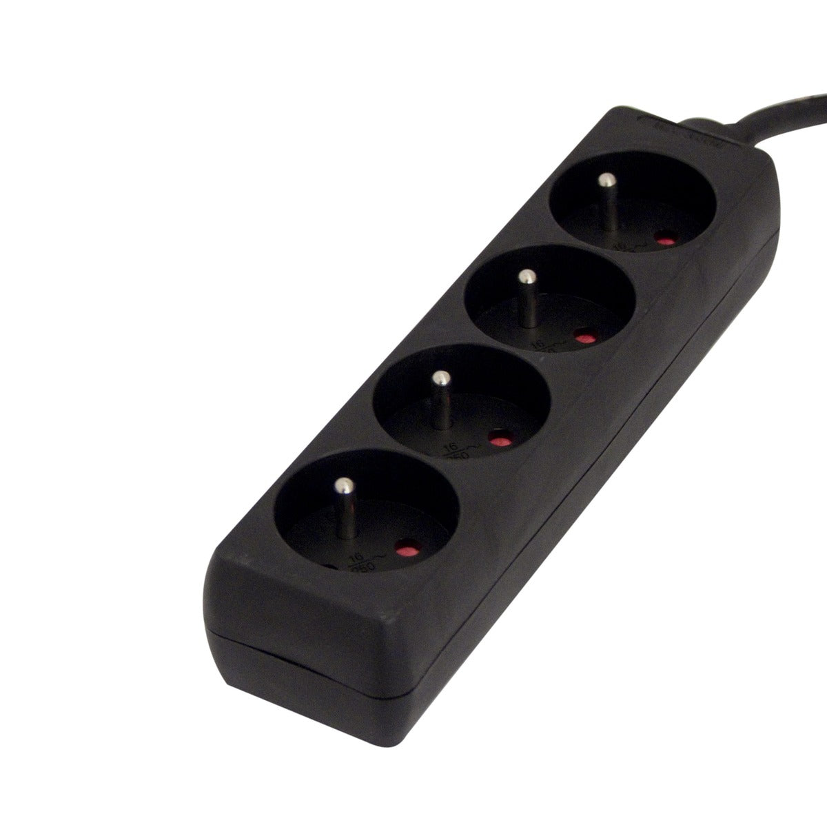 Multiprise domino 3x16A + bloc multiprise 3/4x16A - longueur 1.5m - Chacon