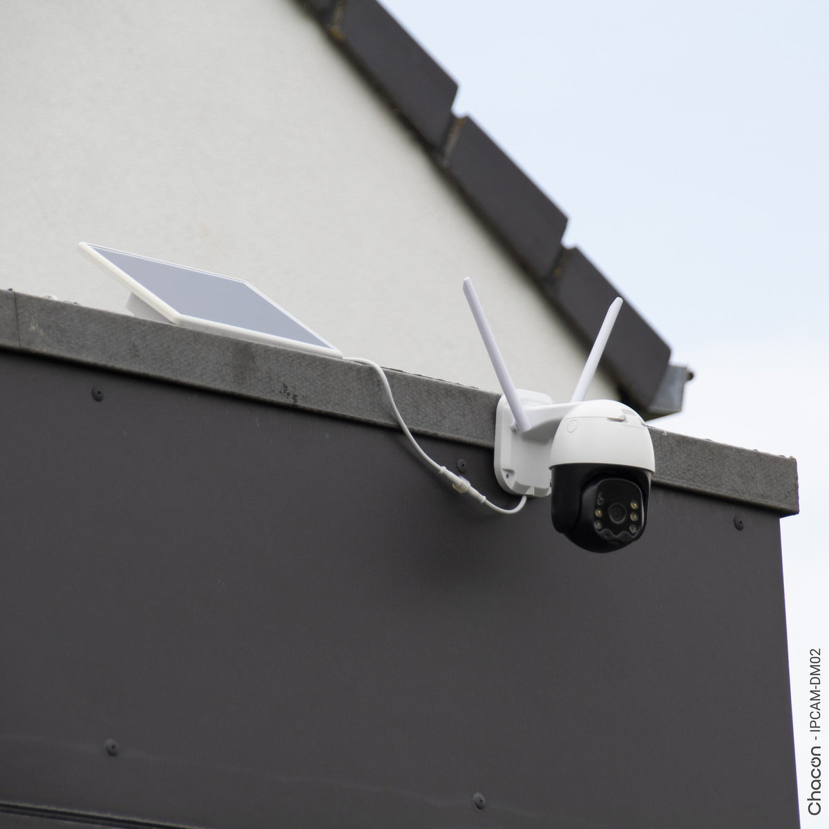 Détecteur de mouvement extérieur IP64 + module On/Off + caméra extérieure - DiO