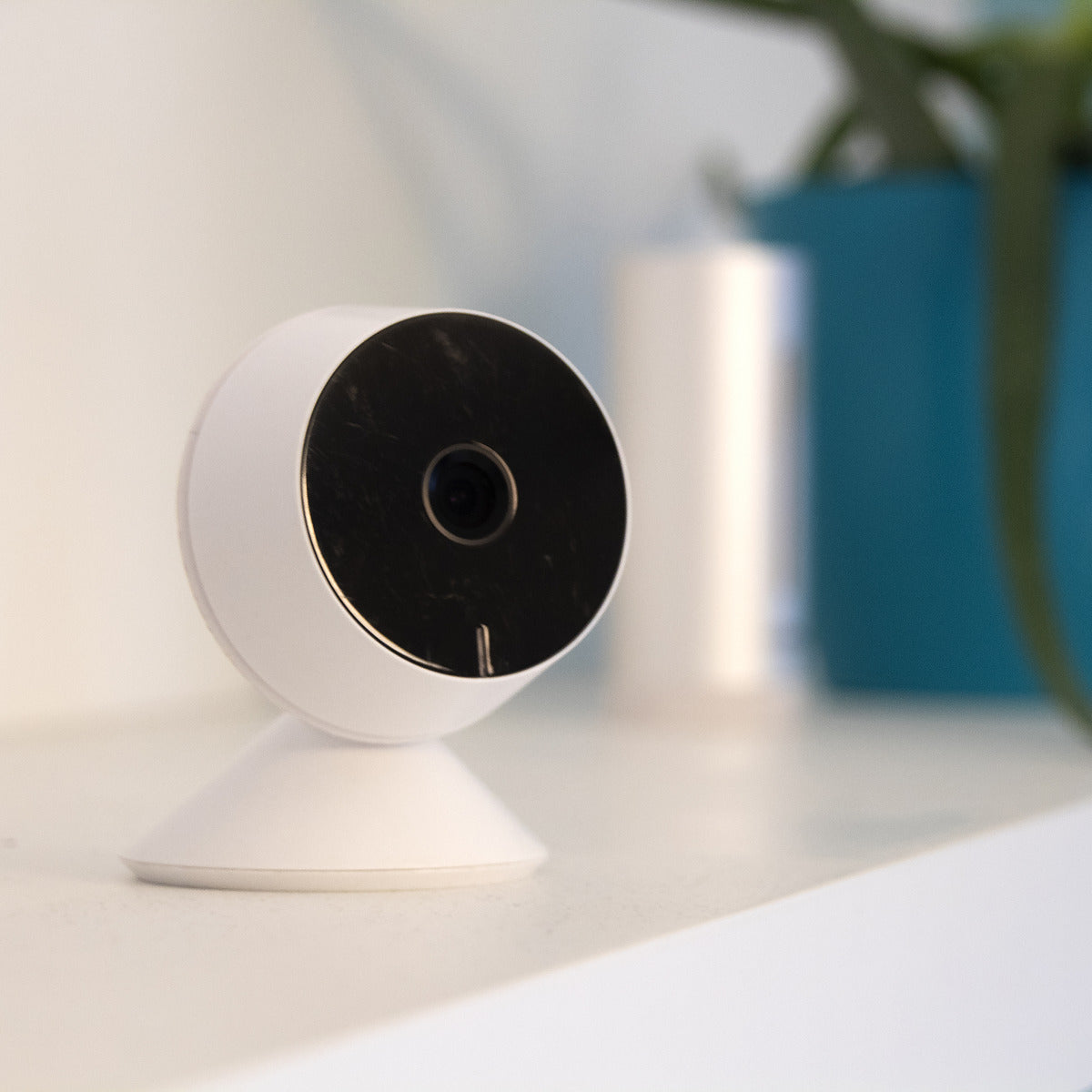 Mini caméra IP Wi-Fi intérieure + mini détecteur mouvement sans fil + module éclairage - DiO