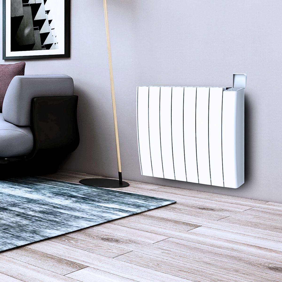 Chauffage céramique inertie sèche 1000W - Voltman