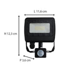 Projecteur + détecteur mouvement IP54 - Dio