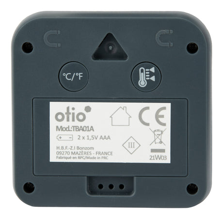 Thermomètre hygromètre intérieur + capteur - Otio