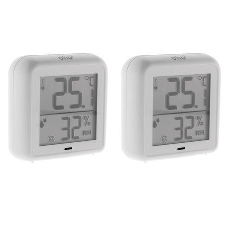 Thermomètre hygromètre intérieur + capteur - Otio
