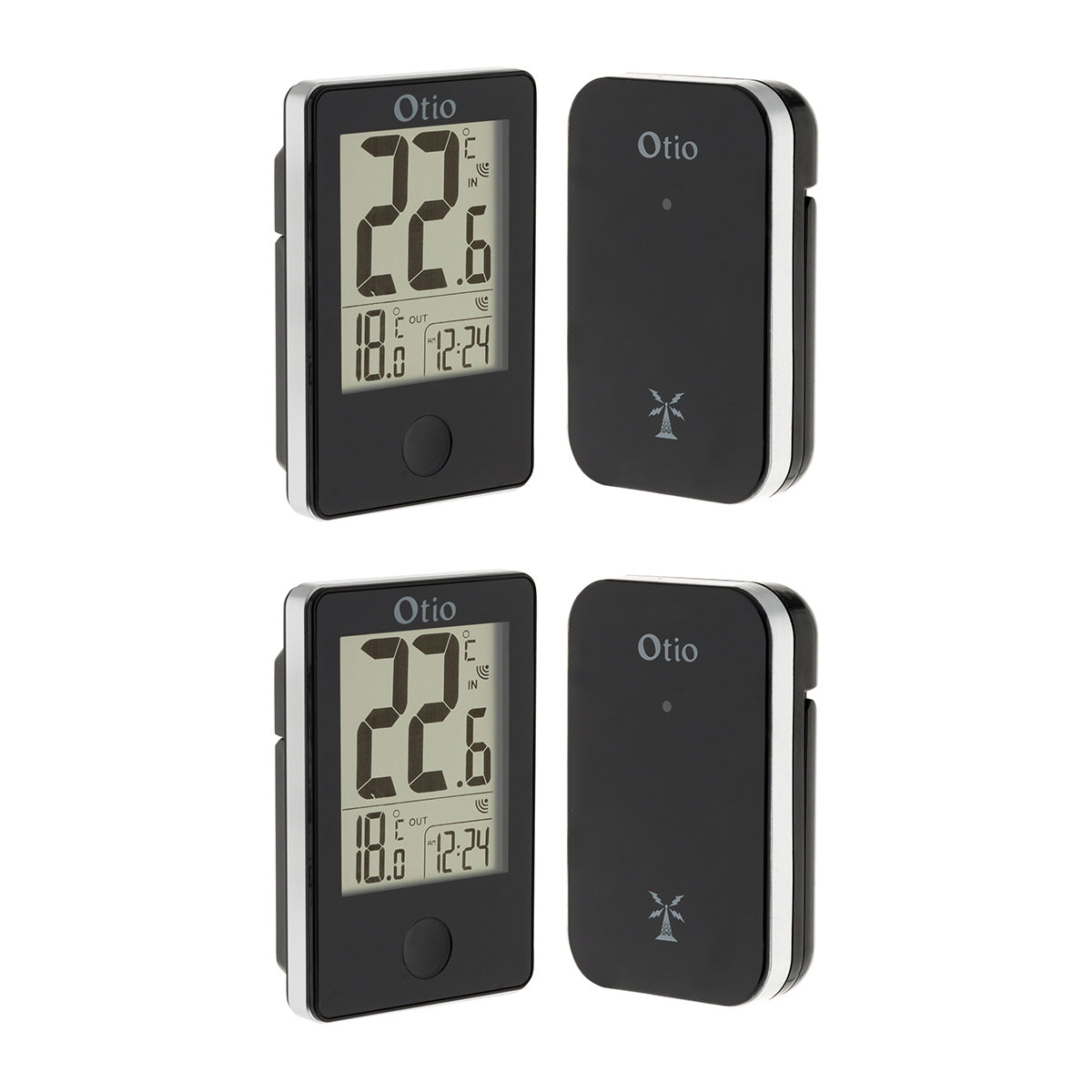 Thermomètre intérieur extérieur sans fil - Otio