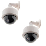Caméra surveillance extérieure factice avec LED - Otio