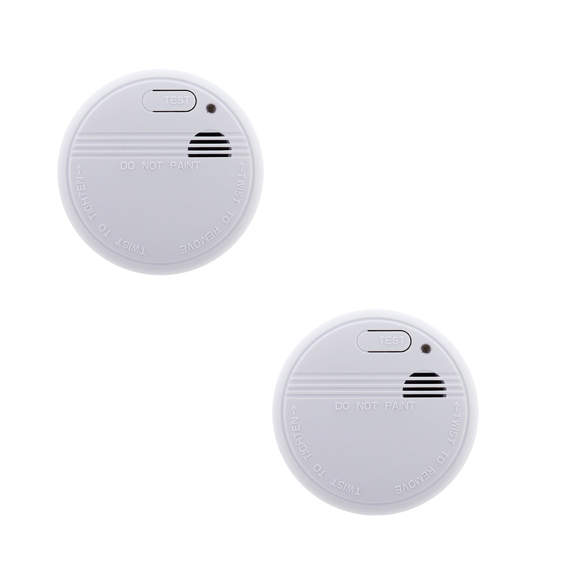 Détecteur de fumée garanti 5 ans + pile et accessoires - Otio