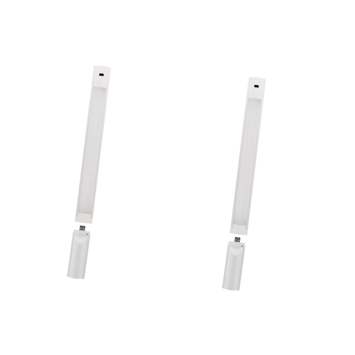 2 réglettes LED rechargeables USB + capteur - Zenitech