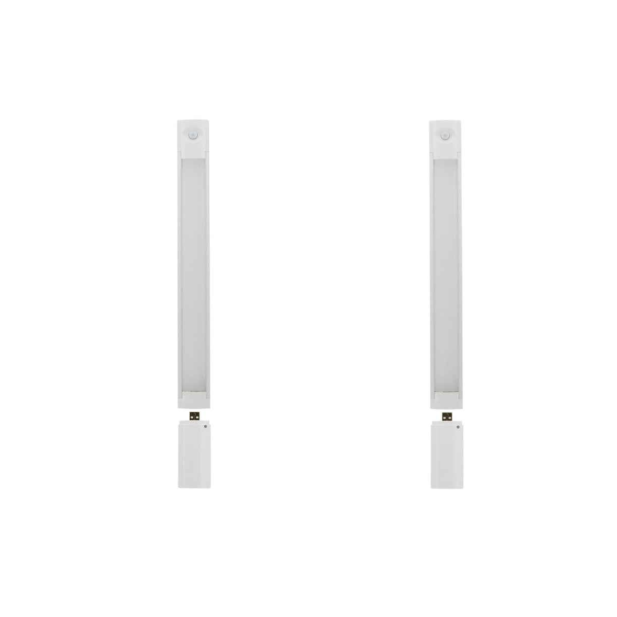 2 réglettes LED rechargeables USB + capteur - Zenitech