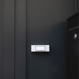 Bouton de sonnette filaire + étiquette porte-nom - Otio